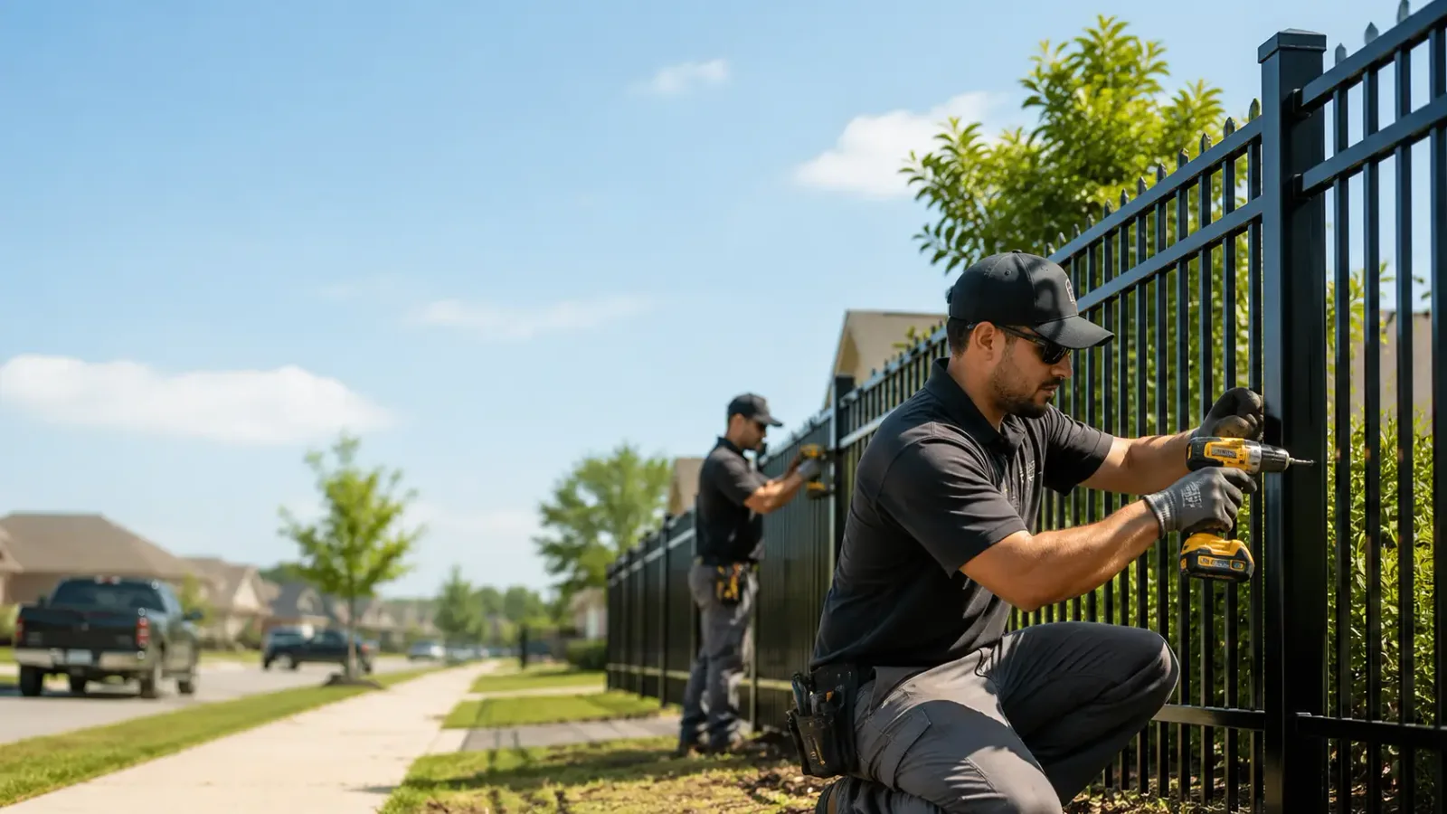 Metal Fence Installation in Shenandoah, VA